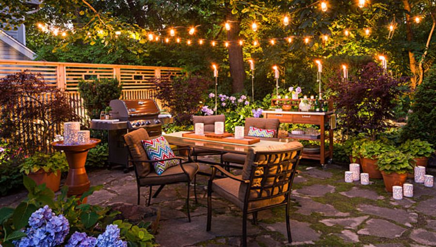 Stringing Together Garden Magic: Unconventional Ways to Illuminate Your Outdoor Oasis